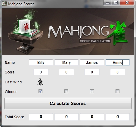 Mahjong Scorer